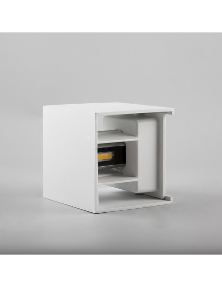 Luminarias de pared para exteriores DH012, 2*3W, 450Lm, 4000K, blanco