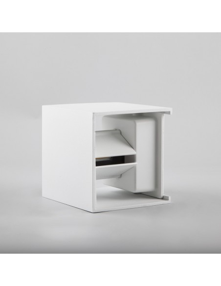 Luminarias de pared para exteriores DH012, 2*3W, 450Lm, 4000K, blanco