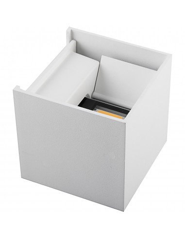 Luminarias de pared para exteriores DH012, 2*3W, 450Lm, 4000K, blanco