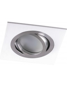 Aro downlight para bombillas GU10 orientable