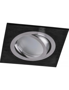 Aro downlight para bombillas GU10 orientable