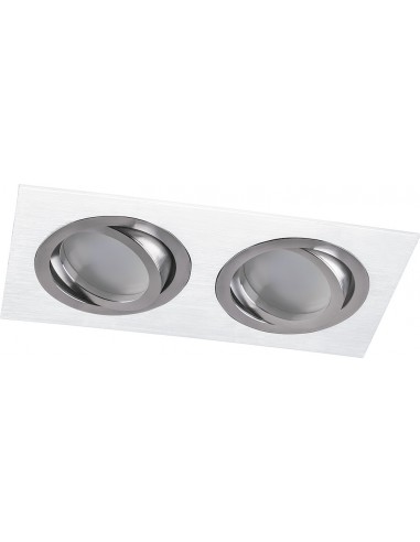 Aro downlight para bombillas GU10 orientable