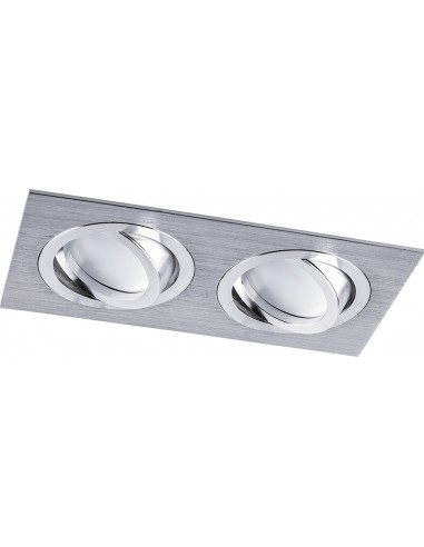 Aro downlight para bombillas GU10 orientable
