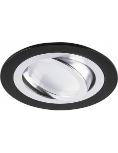 Aro downlight para bombillas GU10 orientable