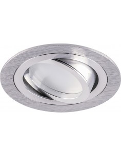 Aro downlight para bombillas GU10 orientable