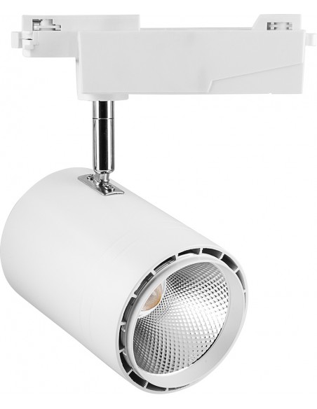 Foco led carril trifásico 50w 3000k
