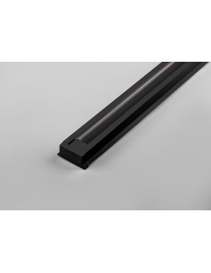 Carril trifasico negro 1 m 2
