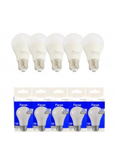 Bombilla Led E27 A60 globo 7w 4000K 2
