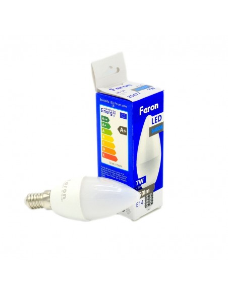 Bombilla Led E14 vela 7w 6400K