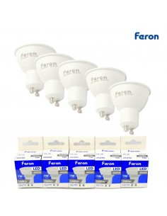 Bombilla dicroica led GU10 7w 4000K 2