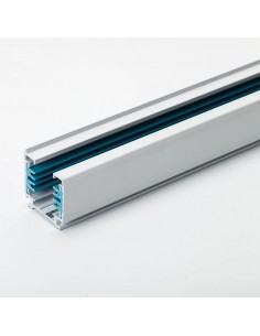 Carril trifasico blanco 2 m