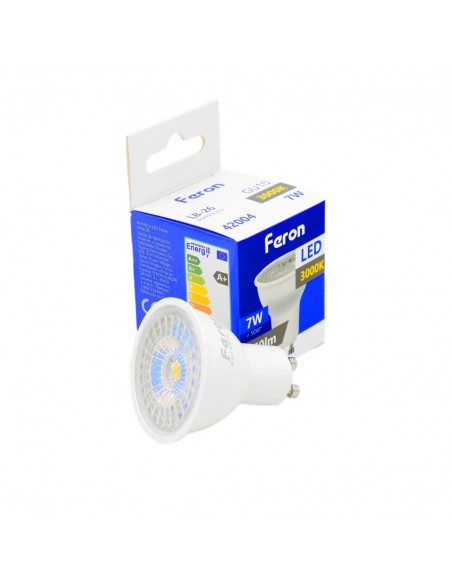 Bombilla dicroica led GU10 7w 3000k 110º