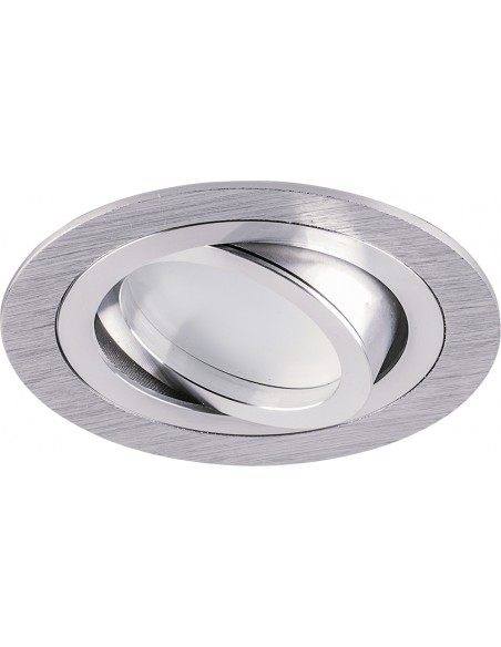 Aro downlight para bombillas GU10 orientable