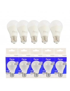 Bombilla Led E27 A60 globo 10w 4000K 2