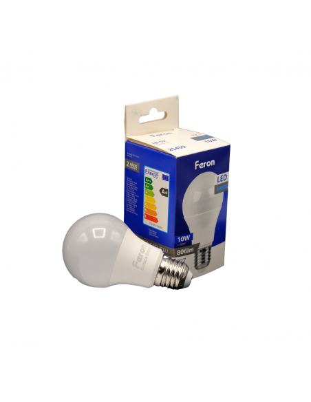 Bombilla Led E27 A60 globo 10w 6400K