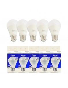 Bombilla Led E27 A60 globo 12w 4000K 2