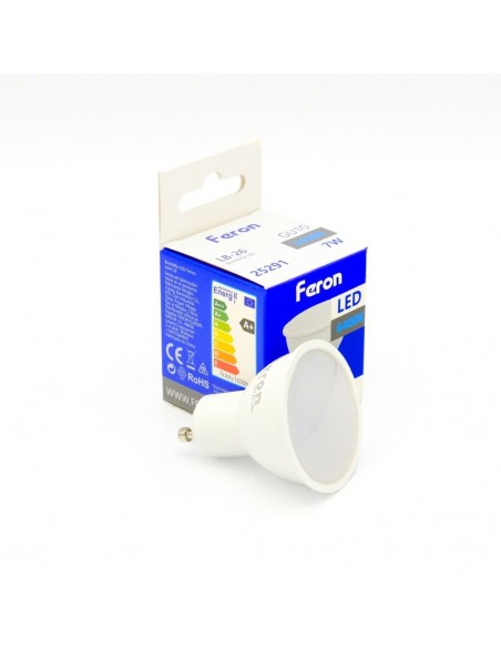 Bombilla dicroica led GU10 7w 6400K
