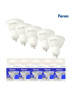 Bombilla dicroica led GU10 7w 4000k 38º 2