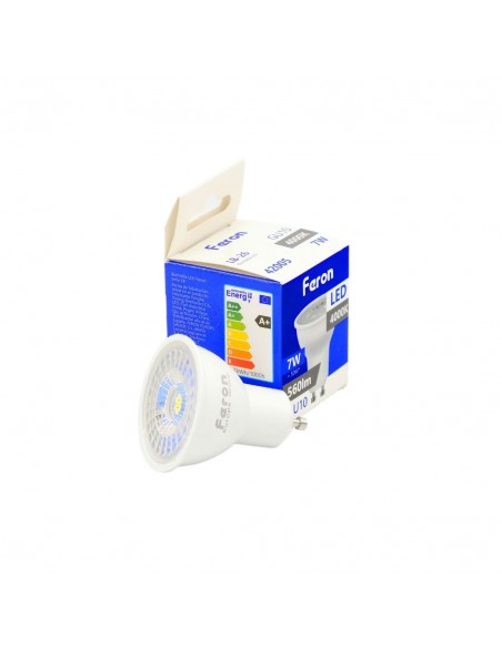 Bombilla dicroica led GU10 7w 4000k 110º